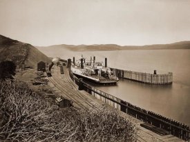 Carleton Watkins - The Ferryboat 
