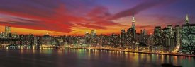 Richard Berenholtz - Sunset over New York (detail)