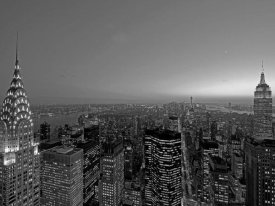 Richard Berenholtz - Midtown and Lower Manhattan at dusk