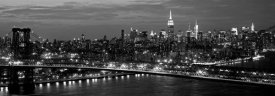 Richard Berenholtz - Midtown Manhattan and Williamsburg Bridge