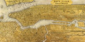Joannoo - Gilded Map of NYC