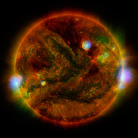 NASA - The Sun, taken by NuSTAR, April 29, 2015