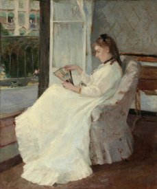 Berthe Morisot - The Artist's Sister at a Window, 1869