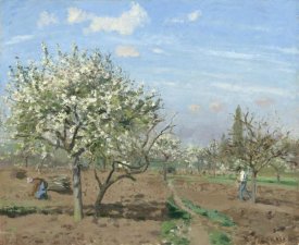 Camille Pissarro - Orchard in Bloom, Louveciennes, 1872