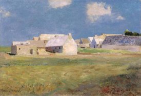 Odilon Redon - Breton Village, 1890