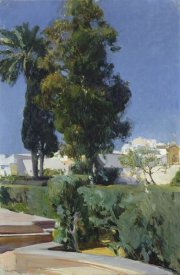 Joaquin Sorolla y Bastida - Corner of the Garden, Alcazar, Sevilla
