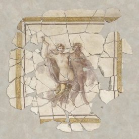 Unknown 1st Century Roman Artisan - Fresco Fragment