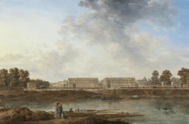Attributed to Alexandre-Jean Noel - A View of Place Louis XV