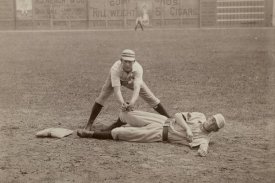 A.G. Spalding Baseball Collection - Charlie Bastian And Denny Lyons
