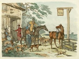 Henry Thomas Alken - Hunters Before Hunting, 1817