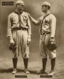 Leopold Morse Goulston Baseball Collection - Walter Johnson And Charles E. Street, Washington American League, 1880
