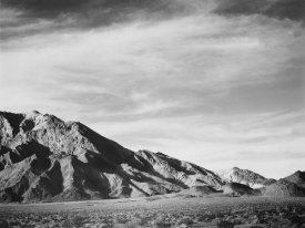 Ansel Adams - View of mountains near Death Valley, California - National Parks and Monuments, 1941