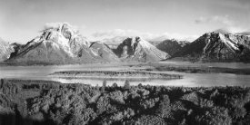 Ansel Adams - Mt. Moran and Jackson Lake from Signal Hill, Grand Teton National Park, Wyoming, 1941