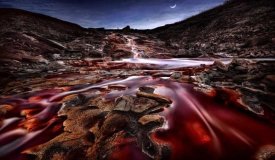 Jesus M. Garcia - Last Lights In Rio Tinto Iii (Red River)