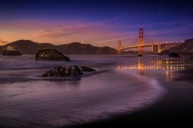Mike Leske - Golden Gate Bridge Fading Daylight