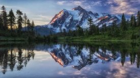 James K. Papp - Sunrise On Mount Shuksan