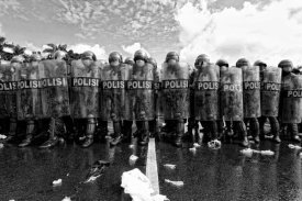 M. Salim-Bhayangkara - Police Barricades