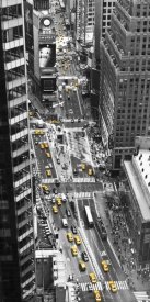Michel Setboun - Yellow taxi in Times Square, NYC