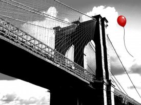 Masterfunk collective - Balloon over Brooklyn Bridge