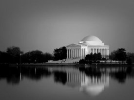Carol Highsmith - Jefferson Memorial, Washington, D.C. Number 2 - Black and White Variant