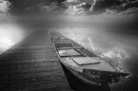 Luca Rebustini - Bad Weather Incoming. Boats In Harbor.