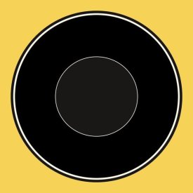 BG.Studio - Mealtime: Black on Yellow - Plate