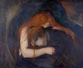 Edvard Munch - Vampire, 1895