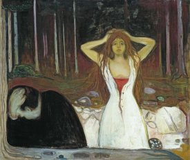 Edvard Munch - Ashes, 1895