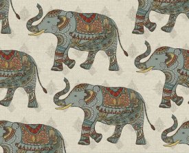 Daphne Brissonnet - Elephant Caravan Pattern