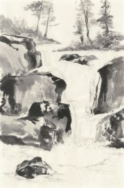 Chris Paschke - Sumi Waterfall II