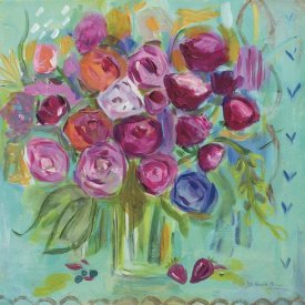 Farida Zaman - Pink Peonies