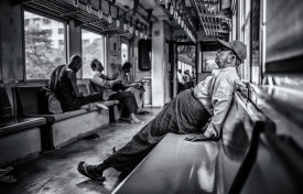 Marco Tagliarino - By train around Yangon