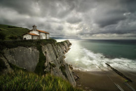 Fran Osuna - Itzurun Beach And Chapel Of San Telmo
