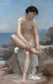 William-Adolphe Bouguereau - The Bather, 1879