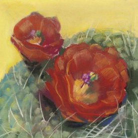 Carol Rowan - Blooming Succulent I