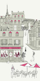 Avery Tillmon - World Cafe V Paris II Pink v.2
