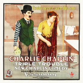 Hollywood Photo Archive - Charlie Chaplin - Triple Trouble, 1918
