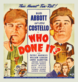 Hollywood Photo Archive - Abbott & Costello - Who Done It