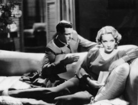 Hollywood Photo Archive - Cary Grant with Marlene Dietrich - Blonde Venus