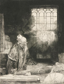 Rembrandt van Rijn - Faust, ca. 1652