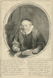 Rembrandt van Rijn - Jan Cornelis Sylvius, Preacher, 1646