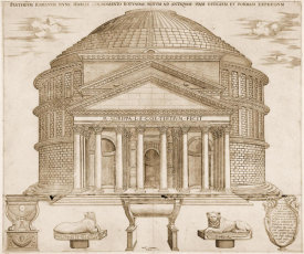 Timothy Cole - Pantheum Romanum 1549
