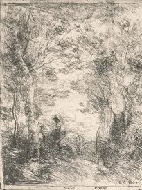 Jean-Baptiste-Camille Corot - Le Petit Cavalier 1854