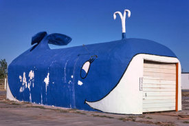 John Margolies - The Whale Car Wash, N. 50th and Meridian, Oklahoma City, Oklahoma