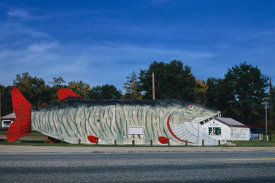 John Margolies - Big Fish Supper Club, Route 2, Bena, Minnesota