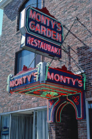 John Margolies - Monty's Garden Restaurant, Route 12, Leominster, Massachusetts