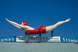 John Margolies - Stamie's Beachwear Jantzen sign, Ocean Avenue, Daytona Beach, Florida