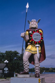 John Margolies - Viking statue, Alexandria, Minnesota