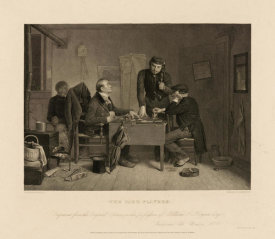 Charles Kennedy Burt - The Card Players, 1850