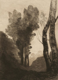 Jean-Baptiste-Camille Corot - Environs of Rome, 1866